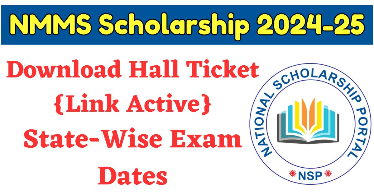 Download Hall Ticket Link Active State Wise Exam Dates min