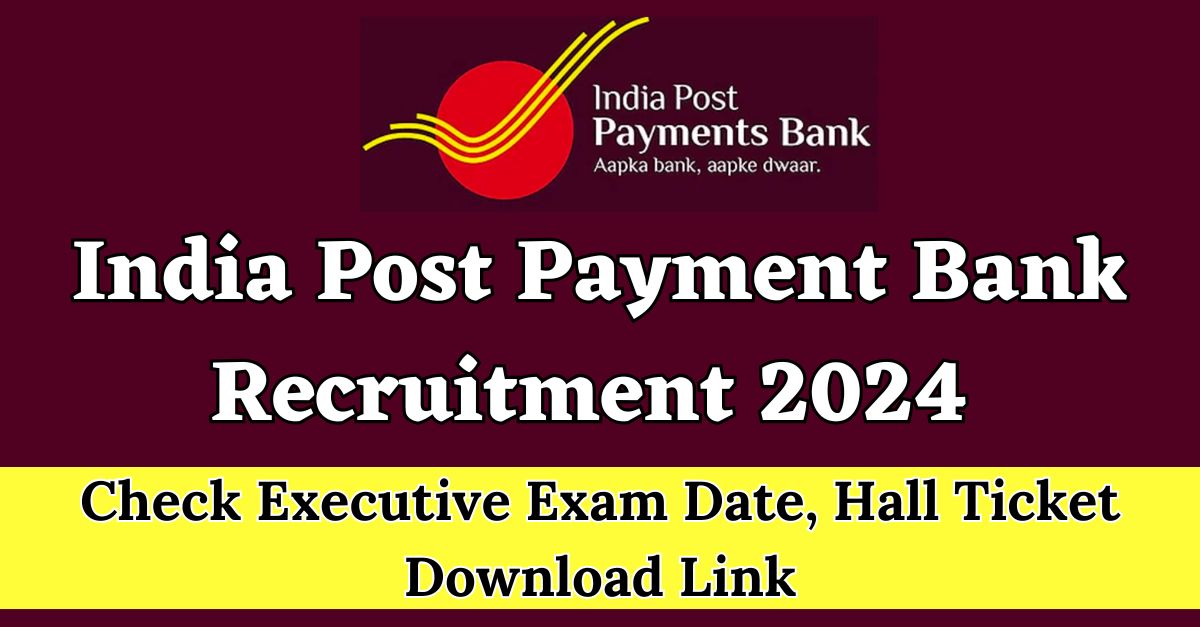 India Post Payment Bank Recruitment 2024 min