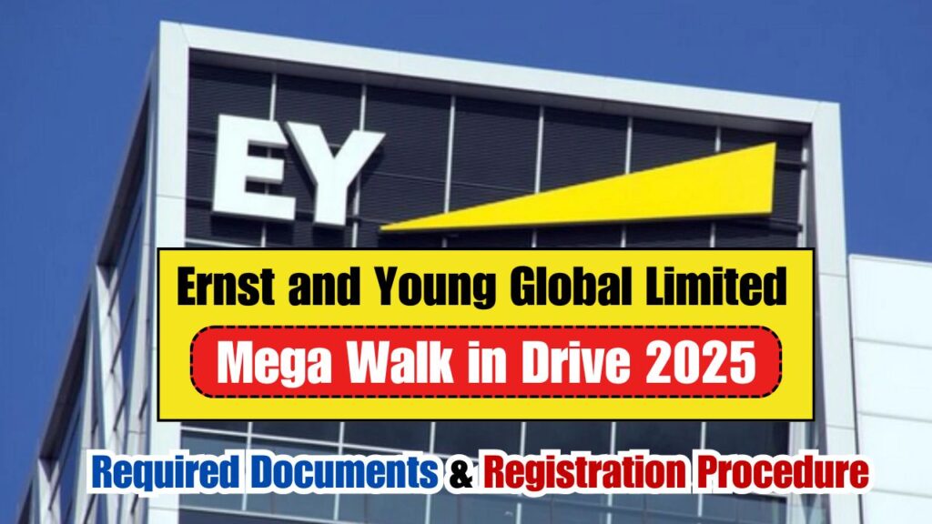 Ernst and Young Global Limited Mega Walk in Drive 2025